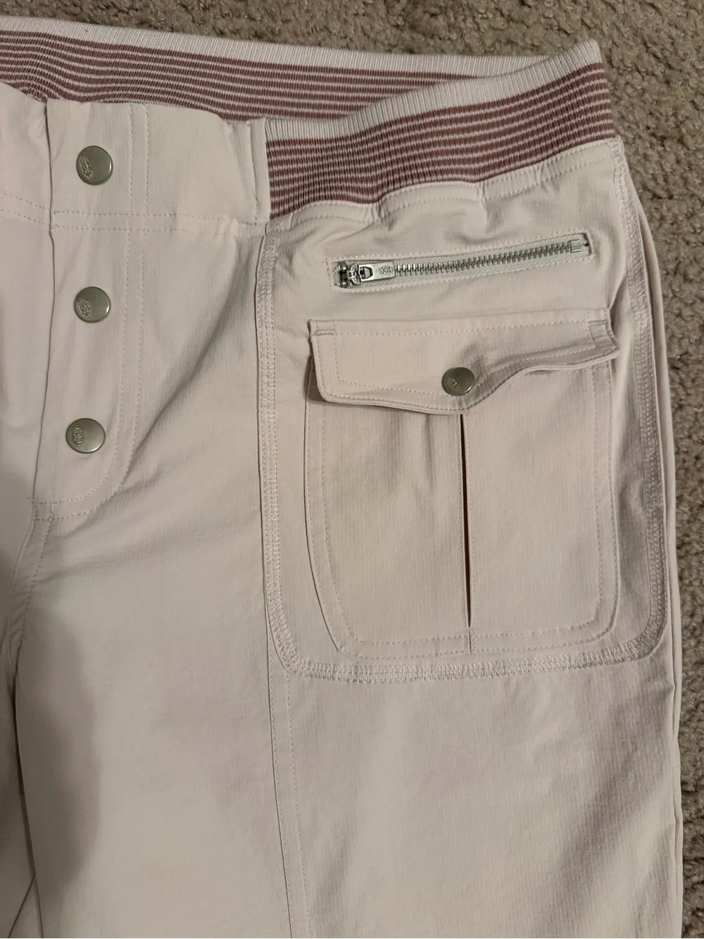 Free People Light Purple Women's Cargo Pants